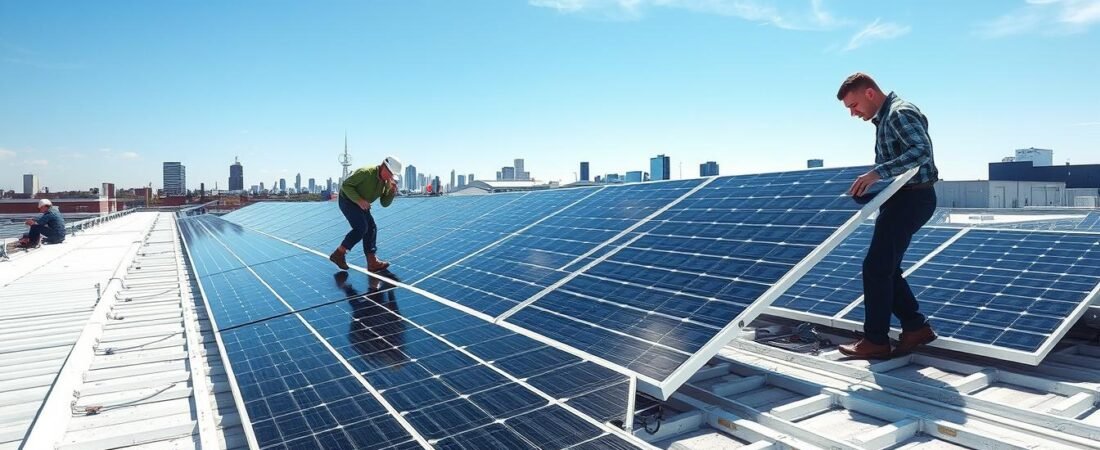 Expert Solar Panel Installation for Dayton Industrial Roofs