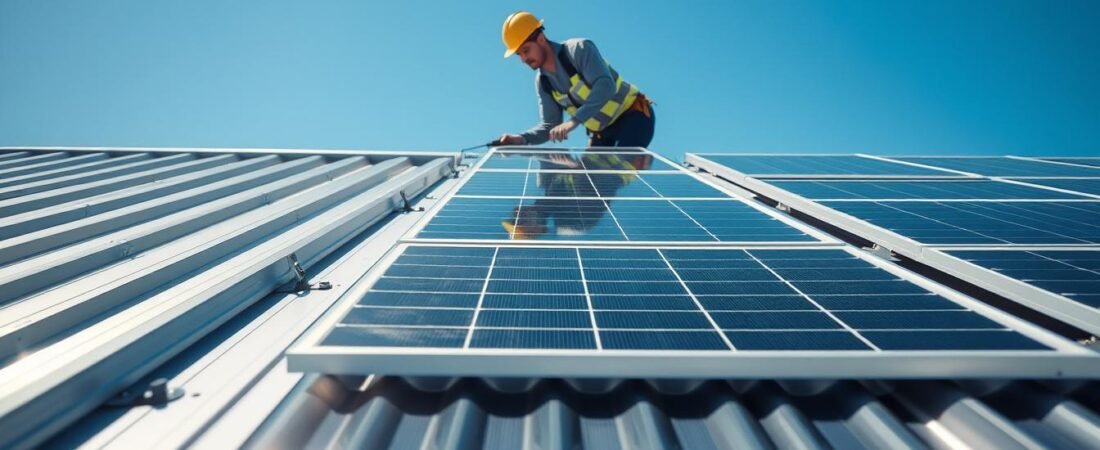 Step-by-Step Guide: Metal Roof Solar Panel Installation
