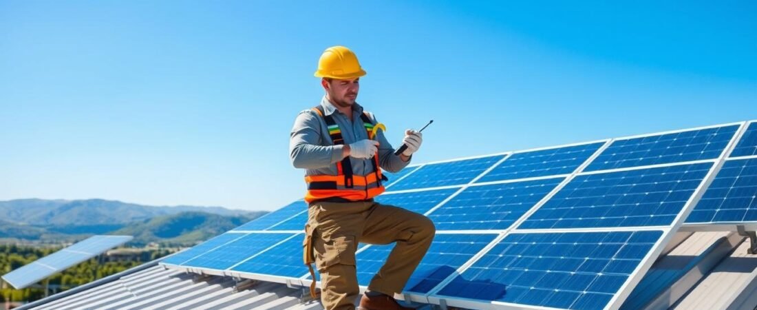 Easy Solar Panel Installation on a Metal Roof
