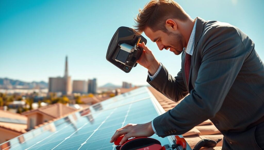 solar panel repair and maintenance las vegas